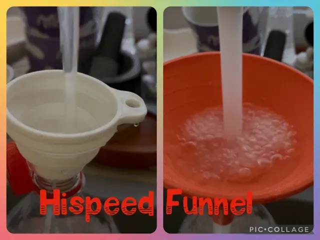High-Speed Funnel – Rapid Liquid Transfer