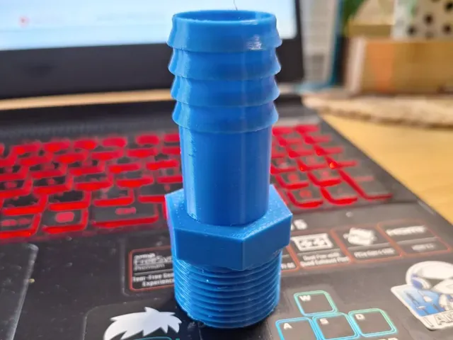 1" Hose fitting - adapter 1" Thread to 1" Hose
