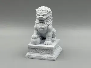 Stone Lion Guardian