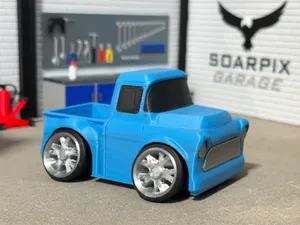 Tooned 50's Pickup Truck