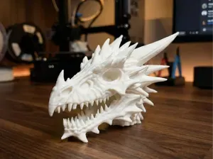 Frostfire Dragon Head