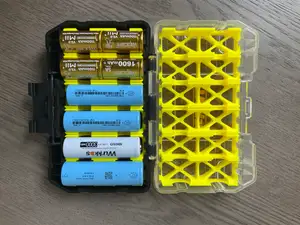 18650 / 21700 battery holder for DEWALT ToughCase
