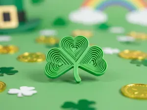 Shamrock Layered Fidget - St. Patty's Day Toy