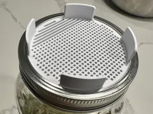 Seed Sprouting Wide Mouth Jar Lid