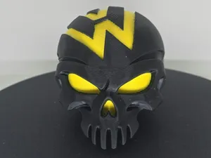VW Skull Tow Bar Cover