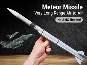 Meteor Air-to-Air EU Missile (1:8) (Snap Fit)