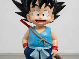 LIFE SIZE Young Goku Early DragonBall Saga Edition