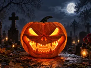 Halloween Infernal Pumpkin