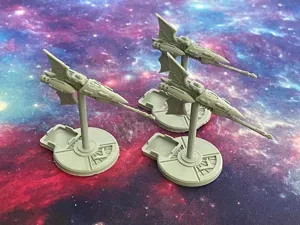 BFG Eldar Hellebore Class Frigate Squadron