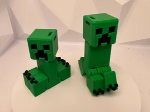 Minecraft Creeper Articulated