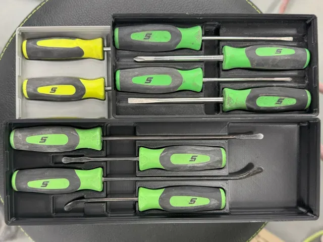 Gridfinity Snap-On Seal/O-Ring Mini Set Tray — Фото 2 из 3