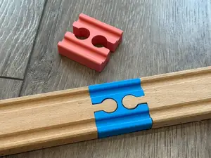 Wooden Train Track Connector F:F