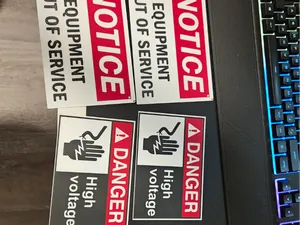 Various Work Signs