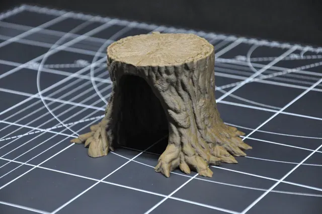 Forest Stump Shelter - Terrarium & Aquarium Decor — Фото 6 из 7