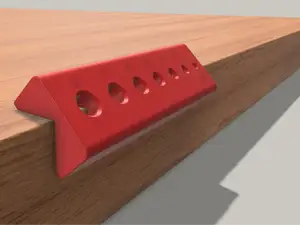 corner drilling guide