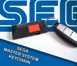 Sega Master System Keychain