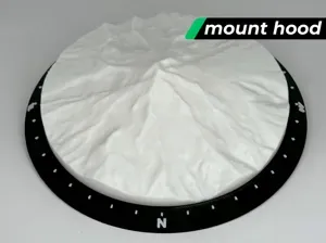 Mount Hood - TinyTopo 3D