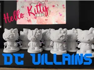 Hello Kitty - DC Villains