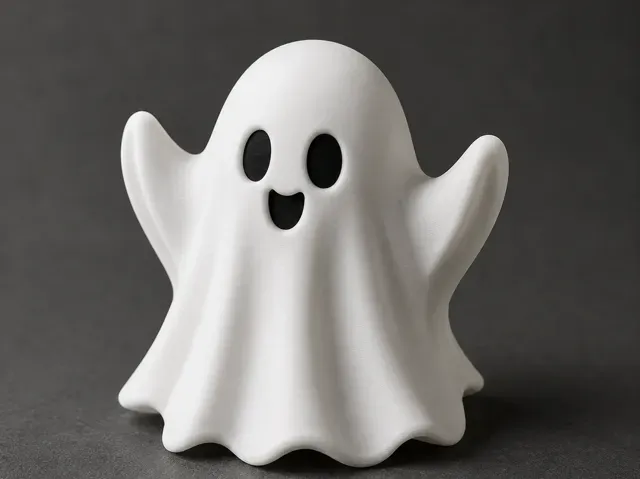 Friendly Little Ghost – Cute Halloween Decor