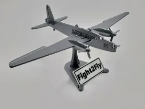 Vickers Wellington RAF WWII Bomber Model Plane Kit