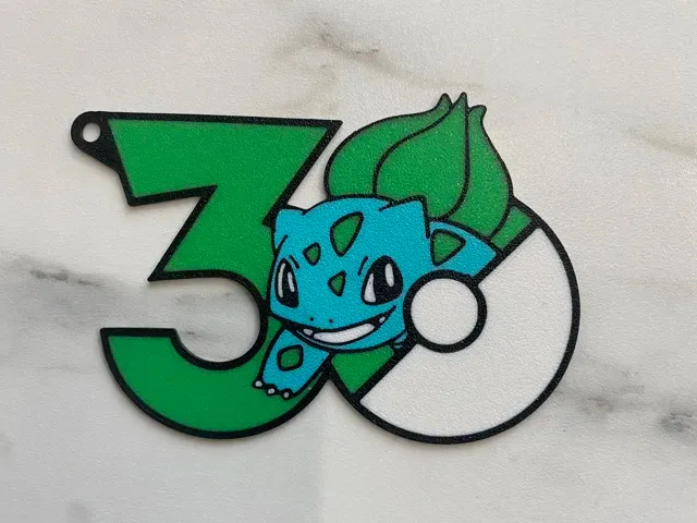 Pokemon 30th Anniversary Starter Keychain Set — Фото 4 из 5