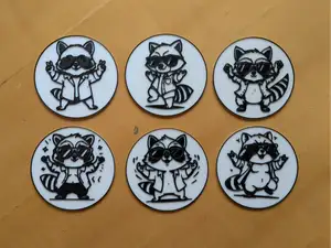 Coaster Pedro the Raccoon