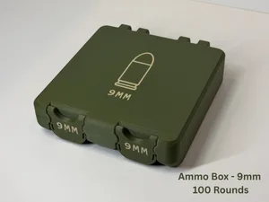 Ammo Box - 9mm - 100/150 Rounds
