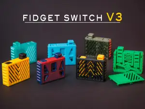 Pop Switch Fidget Toy V3