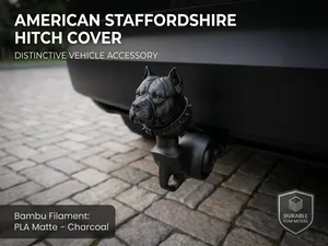 Staffordshire Dog Tow Hitch Ball Cover