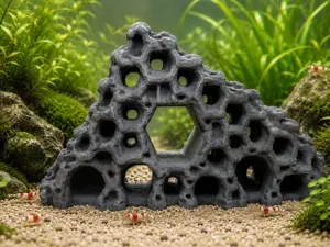 Shrimp Cave Rock – Aquarium Hideout