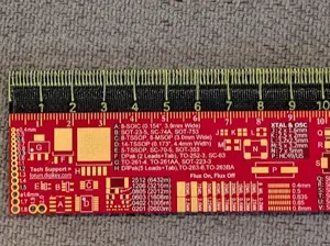 Two Color Ruler