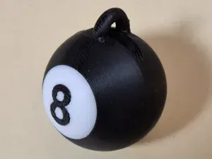 Billiard ball keychain (no AMS) -Schlüsselanhänger