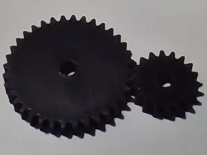 Spur Gear Modulus 1, 36/12 Teeth, 5mm Hole