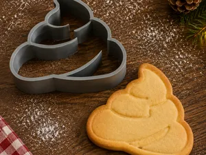 Kackhaufen Ausstech-Form für Plätzchen