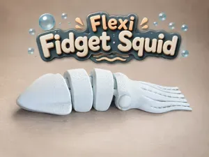 Flexi Fidget Squid