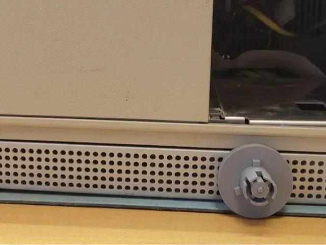 Olivetti M24 reset button Pulsante riavvio