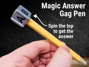 Magic Test Answer Gag Pen