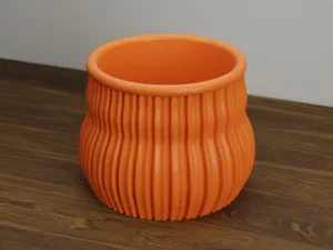 ORGANIC PUMPKIN TWIST-OFF PLANTER
