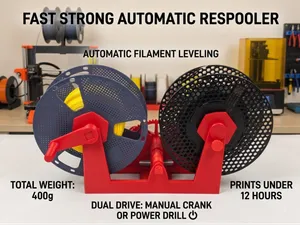 Fast Strong Automatic Respooler V1 (1-3kg spools)
