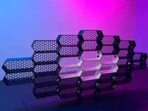 Modular Honeycomb 1/64 Toy Car Display