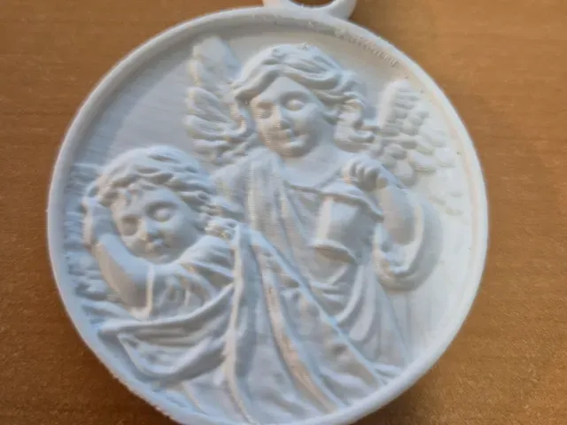 MEDALLA ANGEL DE LA GUARDA