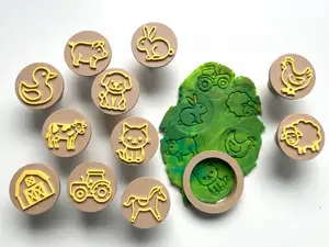 Farm Animal Playdough Stamp Set