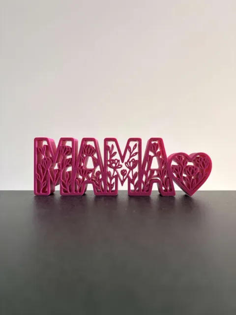 Mother’s Day MAMA Display – Floral Heart — Image 2 of 2