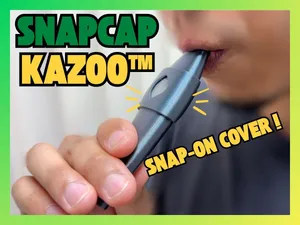SnapCap Kazoo - Loud Kazoo with Snap-On Cap