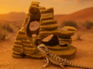 Canyon Gate Hide and Climb Reptile Decor