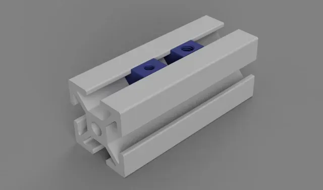 2020 T-Slot Nut M3 / M4 / Double Thread — Image 3 of 5