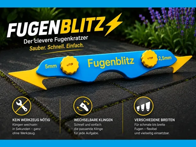 Fugenkratzer für den Garten