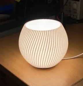 Ribbed Planter - Puck and Tea Lamp