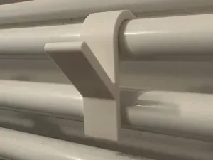 Bathroom radiator hook / towel hook