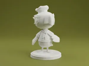 Animal Crossing Gulliver Figurine